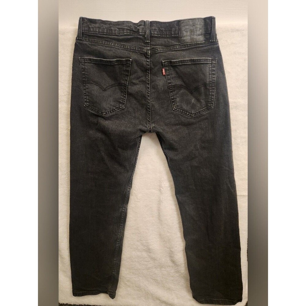 Men's Black Levi's 505 Regular Fit Jeans Size 36/30